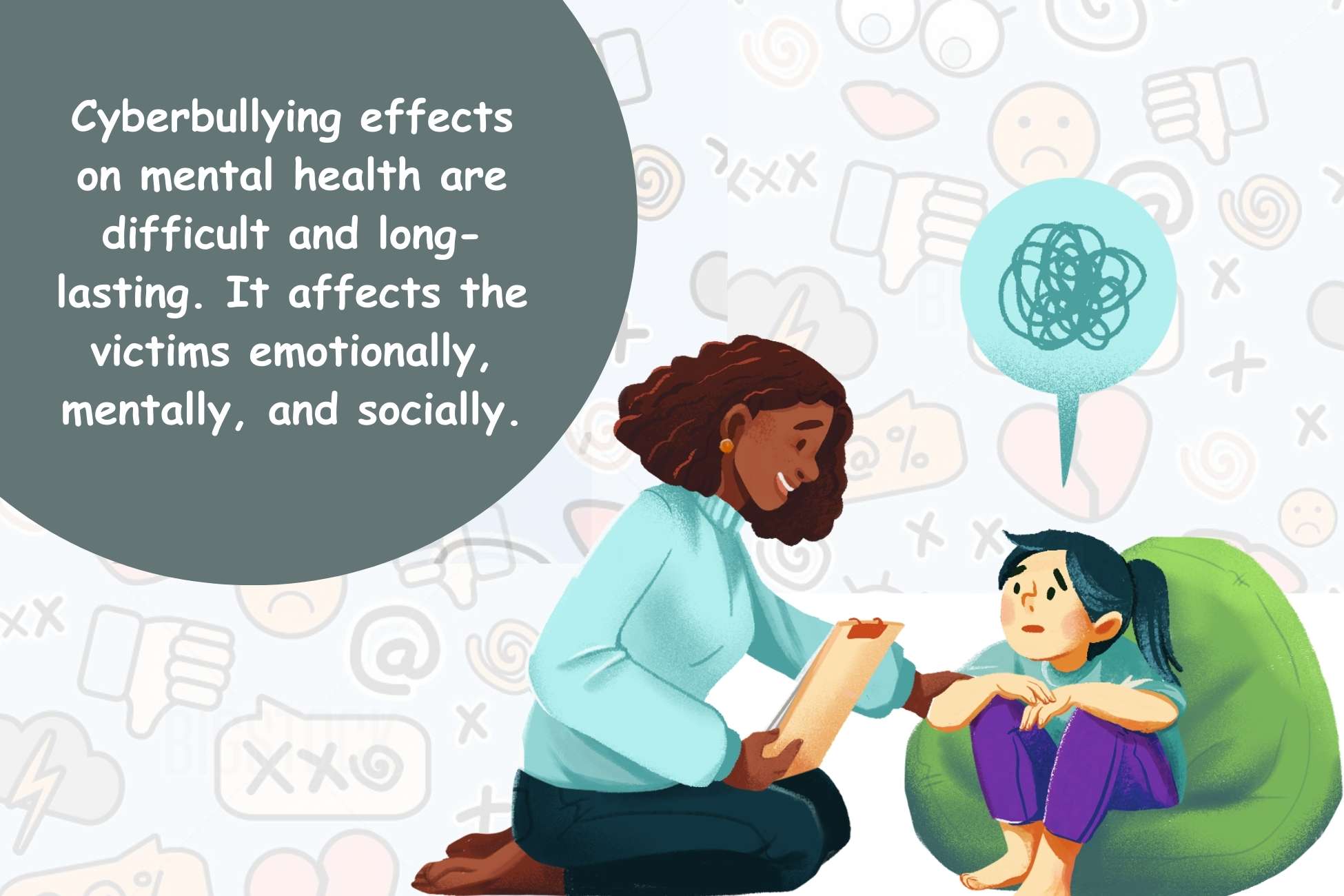 Cyberbullying effects on mental health are difficult and long-lasting. It affects the victims emotionally, mentally, and socially. It is important to prevent and address these effects. Read for More information