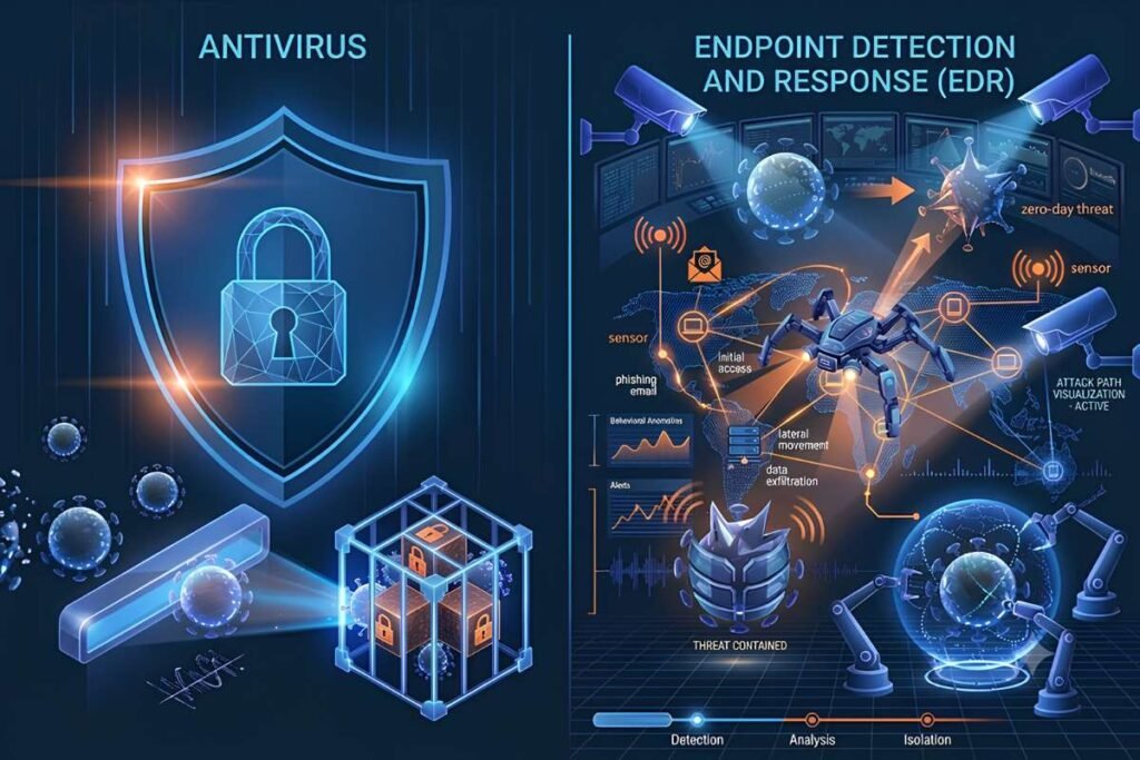 EDR vs Antivirus: How to Know Which Protection You Need | CyberPro Magazine